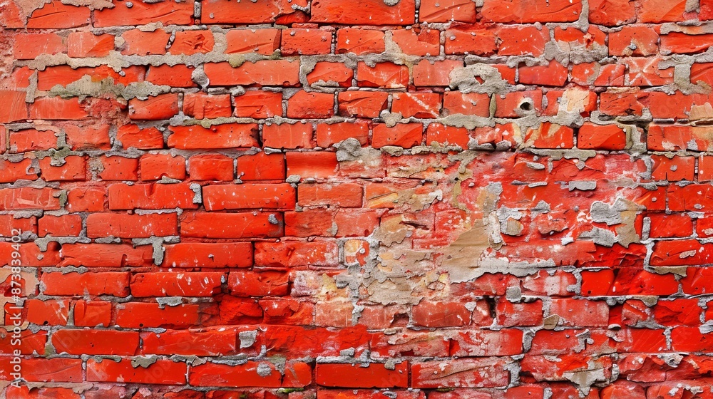 Classic red brick wall texture as a backdrop. Classic red brick wall texture as a backdrop.