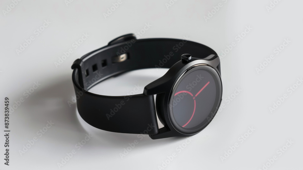 A set of smartwatches with colorful straps on a black background, showcasing 3D rendering of wearable devices, health, and fitness trackers. A set of smartwatches with colorful straps on a black background, showcasing 3D rendering of wearable devices, health, and fitness trackers.