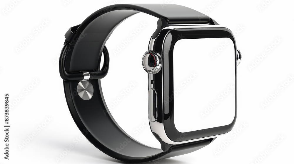 A set of smartwatches with colorful straps on a black background, showcasing 3D rendering of wearable devices, health, and fitness trackers. A set of smartwatches with colorful straps on a black background, showcasing 3D rendering of wearable devices, health, and fitness trackers.