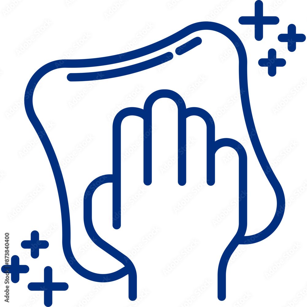 Obraz premium Cleaning Service Icon