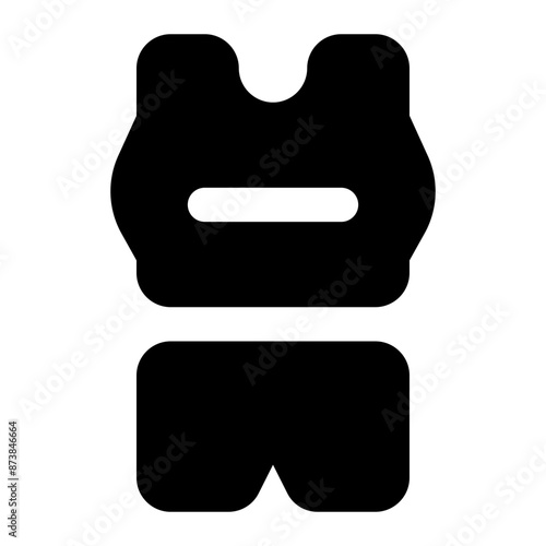 tank top icon for illustration