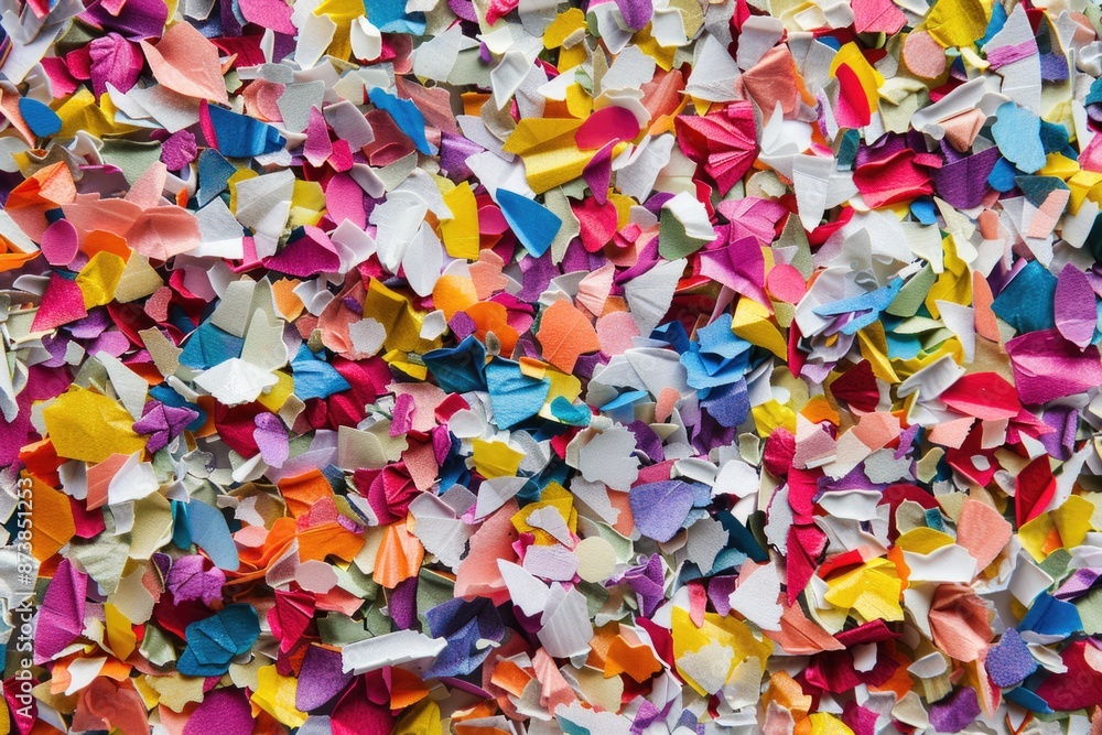 Speckle Confetti Background. Hand-Made Organic Texture with Flower Petals Speckle Confetti Background. Hand-Made Organic Texture with Flower Petals