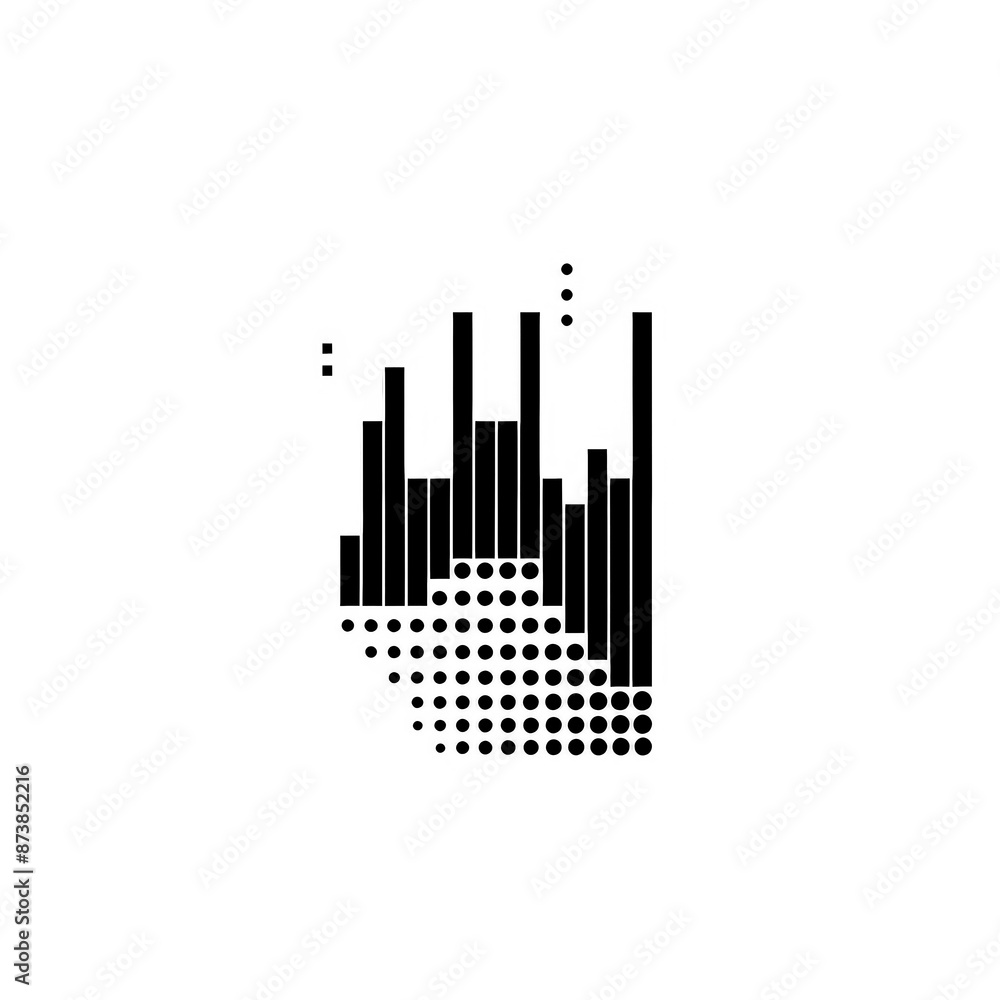 Graph Minimal Icon, Simple Logo Graph Minimal Icon, Simple Logo