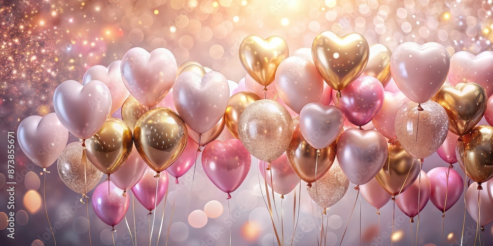 Beautiful and romantic balloons creating a sparkling celebration adornment, balloons, romantic, gorgeous, celebration, decoration, party, love, anniversary, event, festive, colorful Beautiful and romantic balloons creating a sparkling celebration adornment, balloons, romantic, gorgeous, celebration, decoration, party, love, anniversary, event, festive, colorful