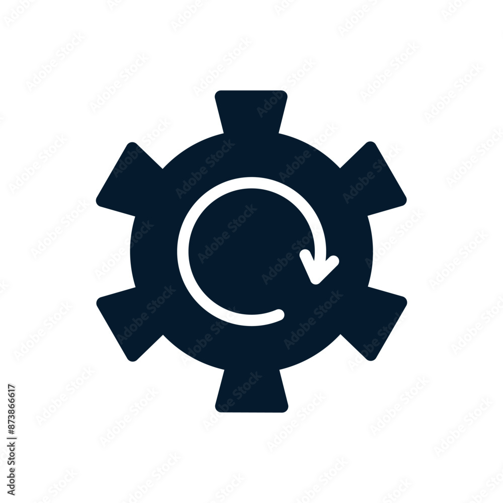 Activation process concept. Vector linear icon isolated on white background. Activation process concept. Vector linear icon isolated on white background.