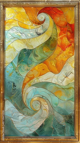 Wallpaper Mural Baroque, barocco ornate marble ceiling non linear reformation design. elaborate ceiling with intricate accents depicting classic elegance and architectural beauty Torontodigital.ca