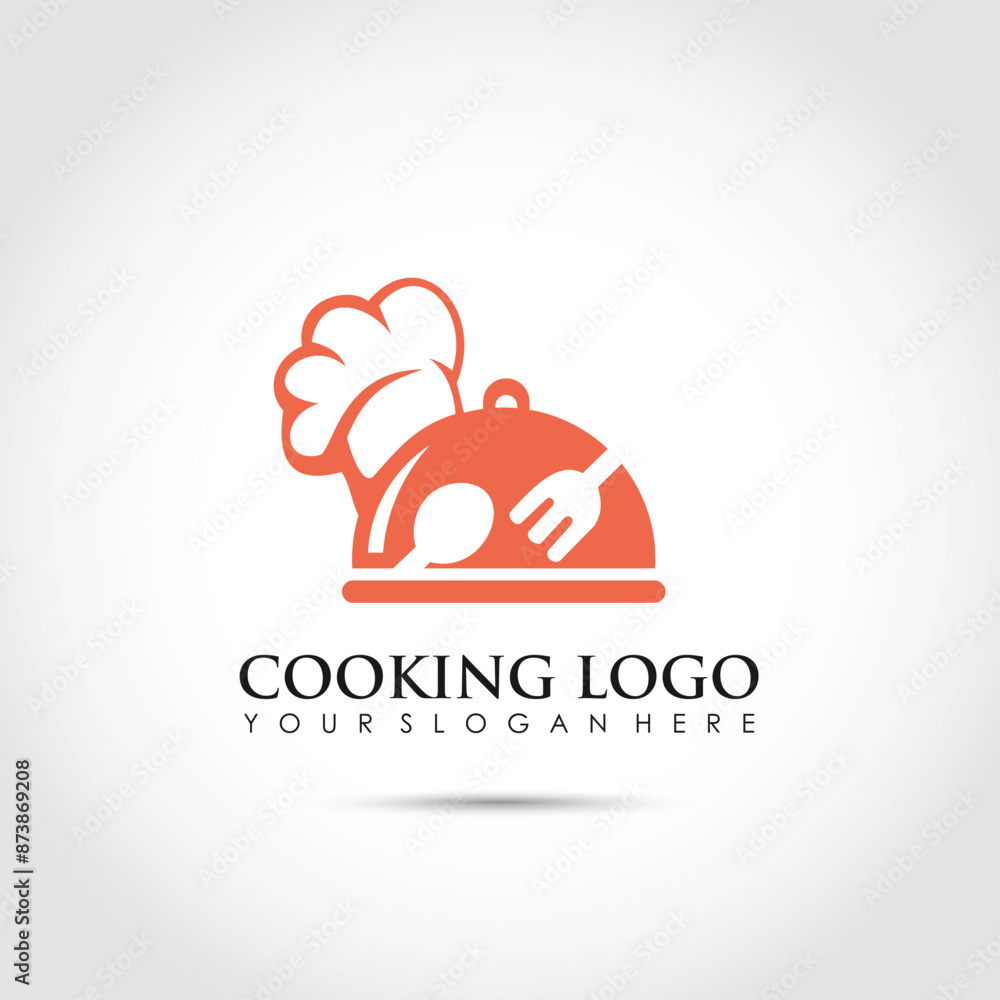 Abstract Cooking Logo Template. Vector Illustrator Abstract Cooking Logo Template. Vector Illustrator