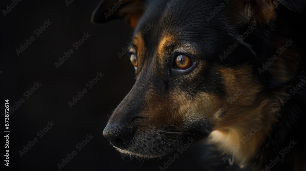 Fototapeta premium Close Up Dog Portrait