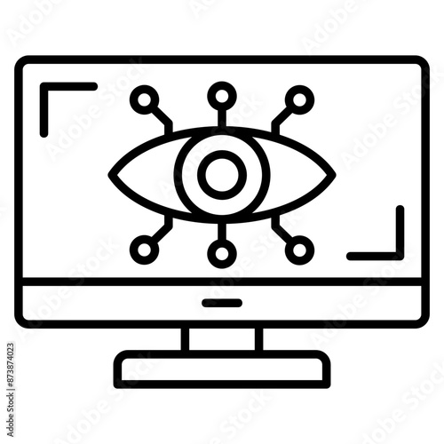 Computer Vision Icon