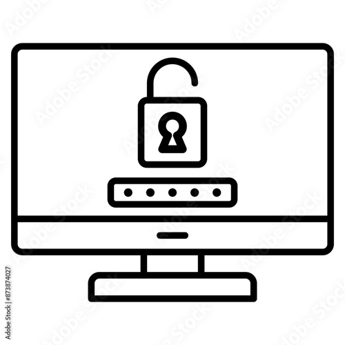 Unlock Password Icon