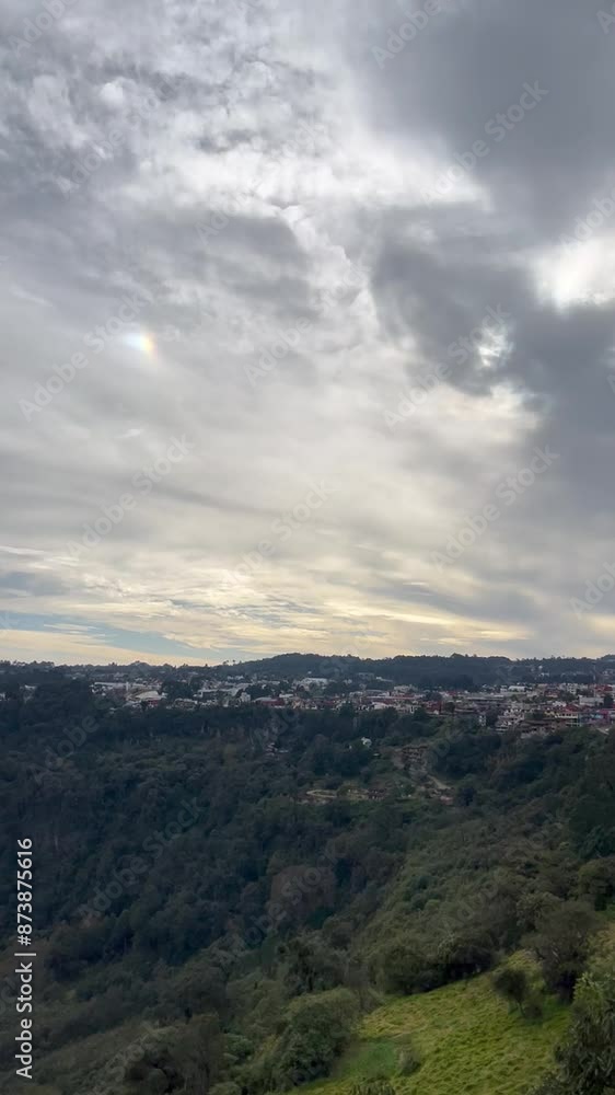 Vista del mirador en Zacatlán, Puebla, México Vista del mirador en Zacatlán, Puebla, México
