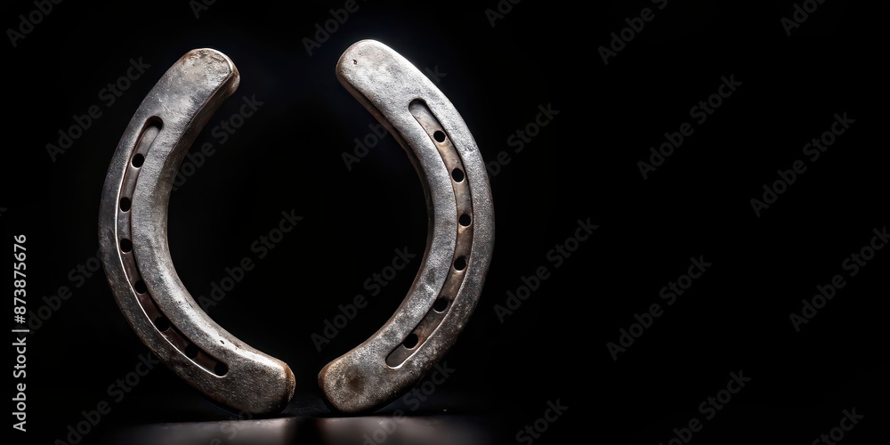 Horseshoe isolated on black background, horseshoe, black, metal, luck, horseshoe isolated, good luck charm, superstition Horseshoe isolated on black background, horseshoe, black, metal, luck, horseshoe isolated, good luck charm, superstition
