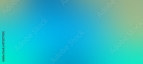 Abstract blue and green background. Nature gradient backdrop. Vector illustration. Ecology concept for your graphic design, banner or poster.