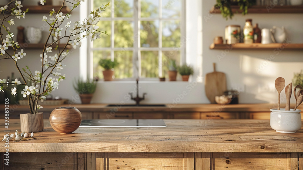 Scandinavian kitchen interior design, modern simple minimalist Scandinavian kitchen interior design, modern simple minimalist