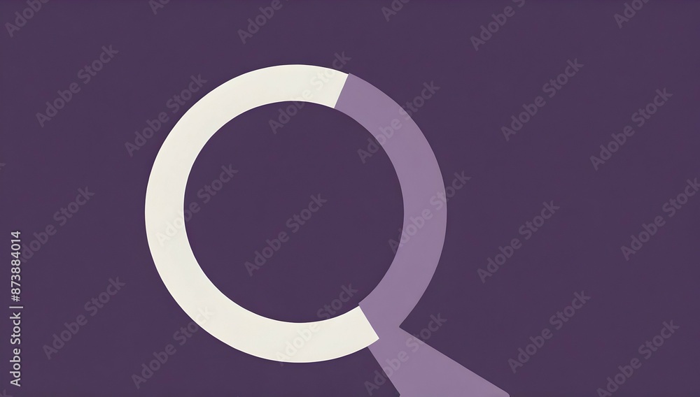 purple background with empty circle in middle , Rectangle box under circle for text route purple background with empty circle in middle , Rectangle box under circle for text route