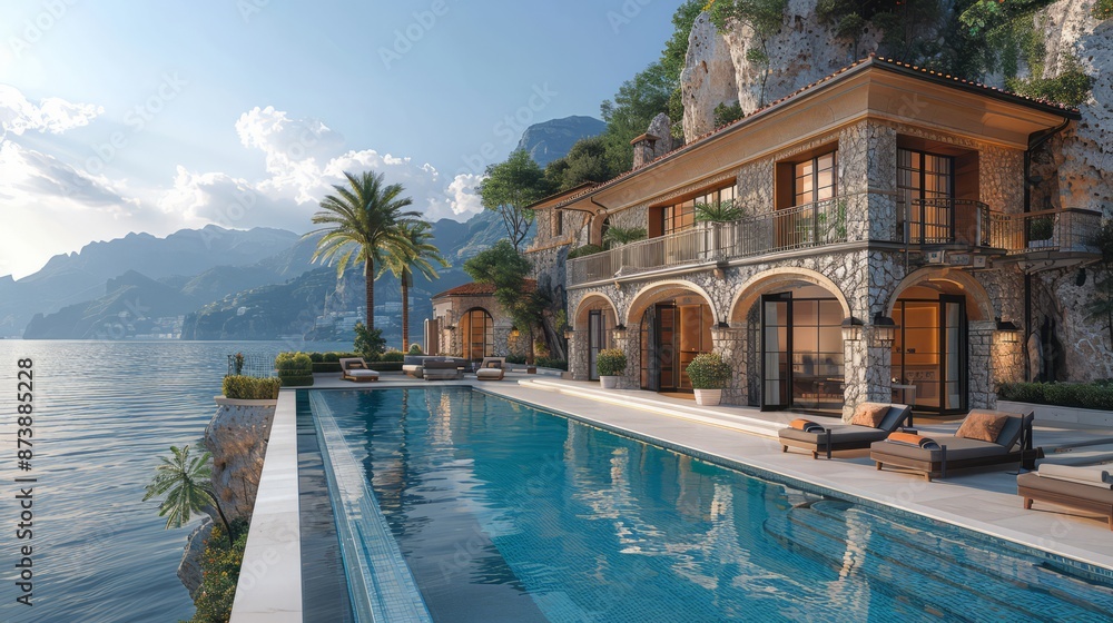 Fototapeta premium Luxury hotel