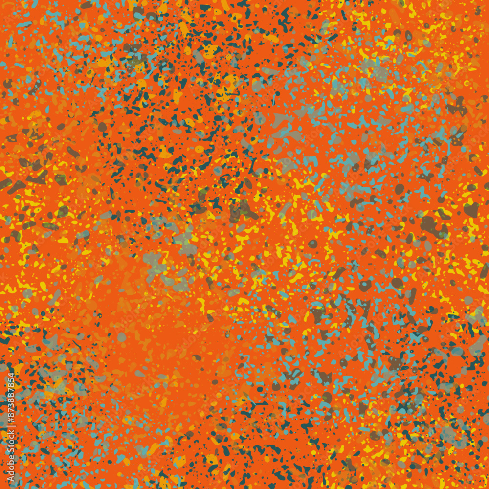Bubbly colorful hand drawn seamless pattern. Bubbly colorful hand drawn seamless pattern.
