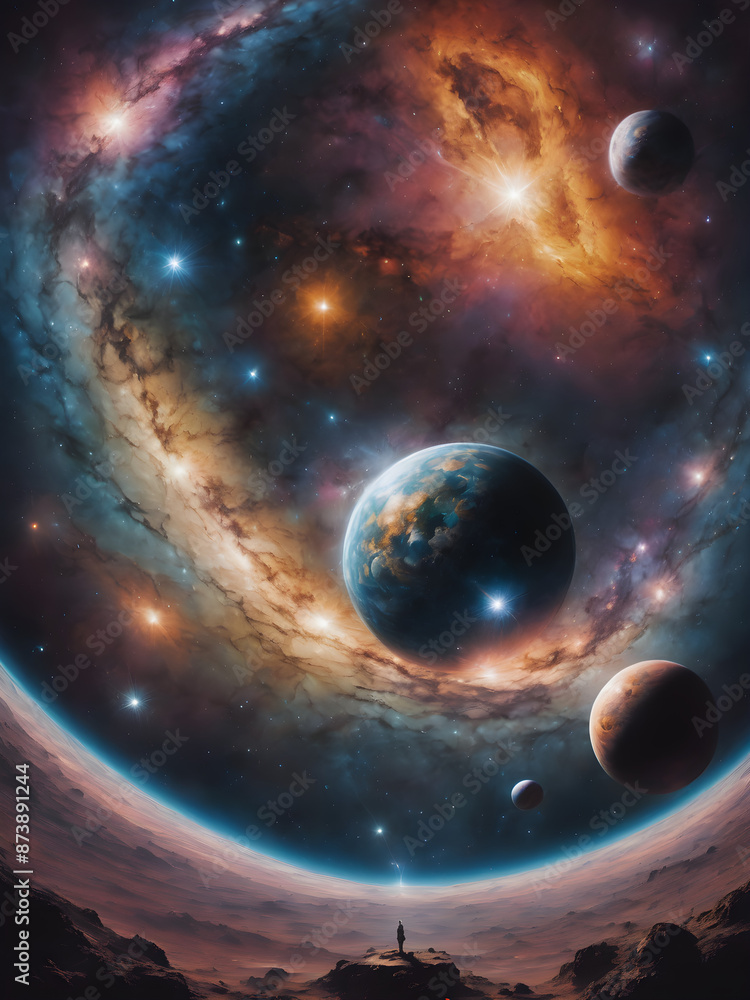 Obraz premium universe