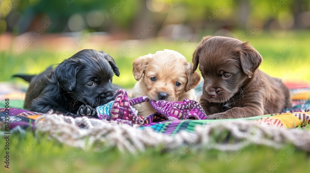 Paws and Play: Adorable Dog Friends Together Paws and Play: Adorable Dog Friends Together