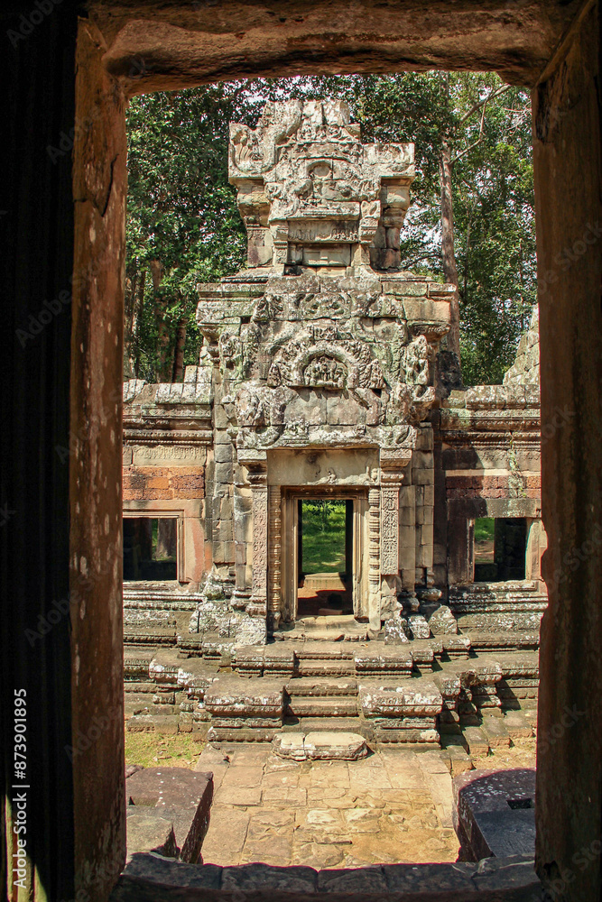Naklejka premium ancient temple