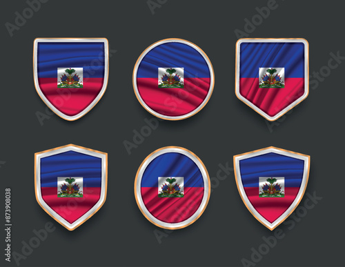 set of flags in frames with various frame shapes Free Download set of flags in frames with various frame shapes - GFXLoad