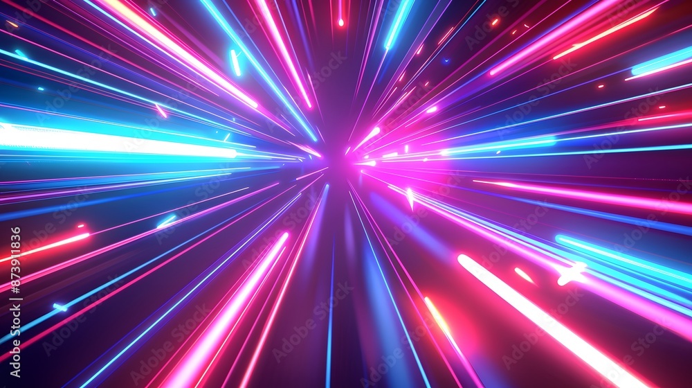 Laser lights, studio lights, disco, show