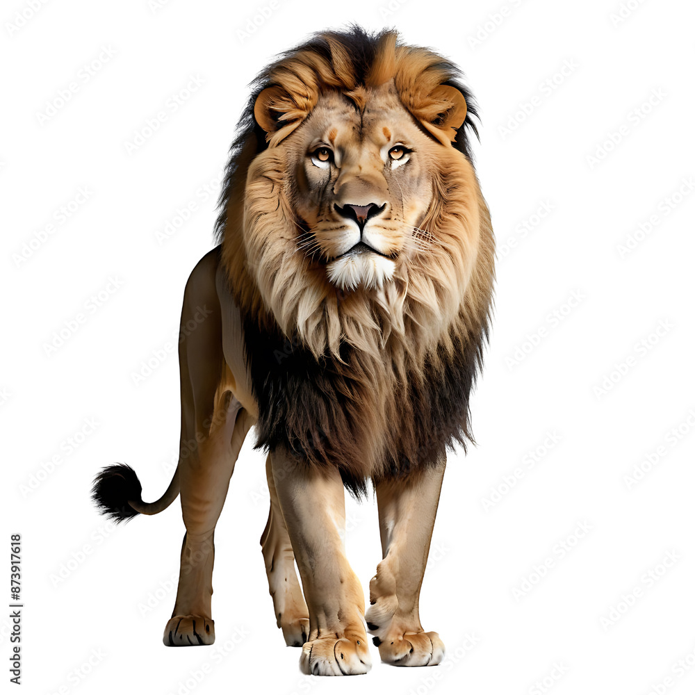 Fototapeta premium Lion King, Standing Tall