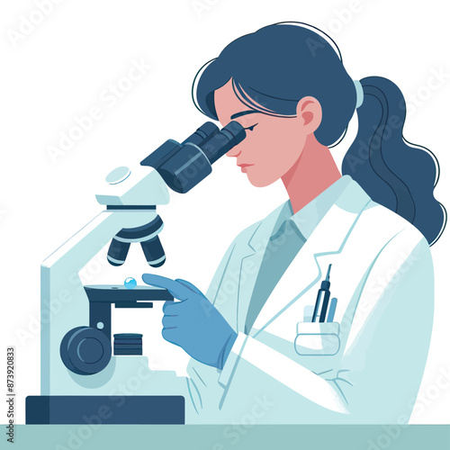 biologist  Adobe Illustrator Artwork