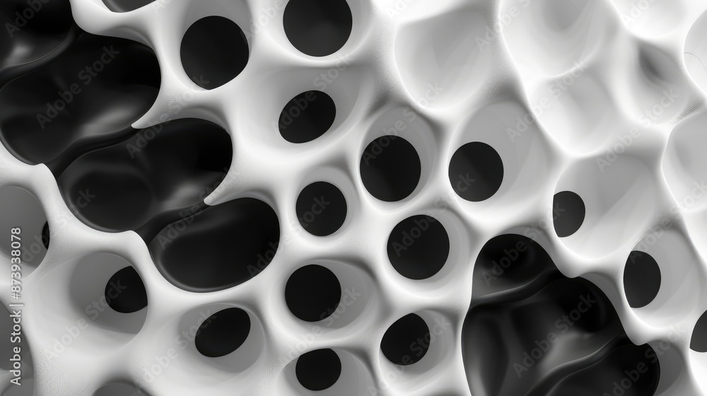 Convex Relief Pattern in Black and White for Design Convex Relief Pattern in Black and White for Design