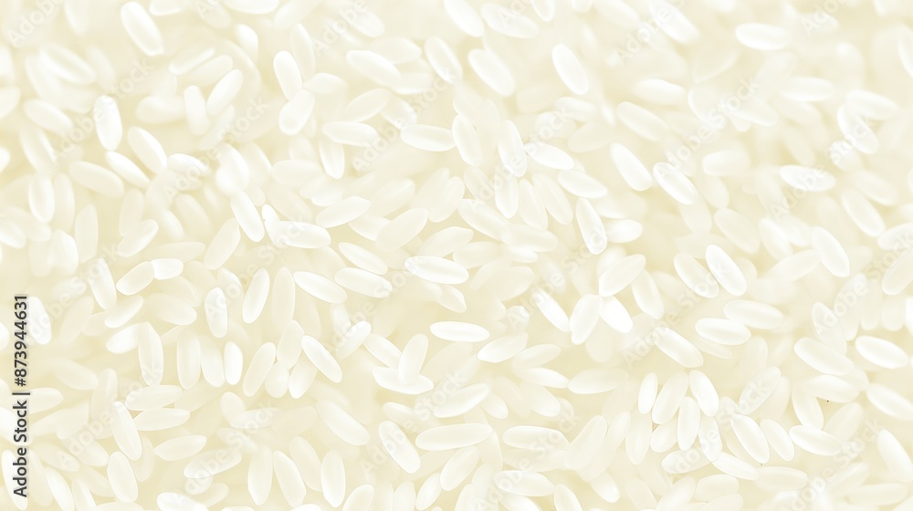 Solid texture of white uncooked rice Solid texture of white uncooked rice