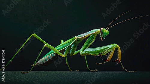 Detailed Study of Alien Like Praying Mantis Showcased in Photography