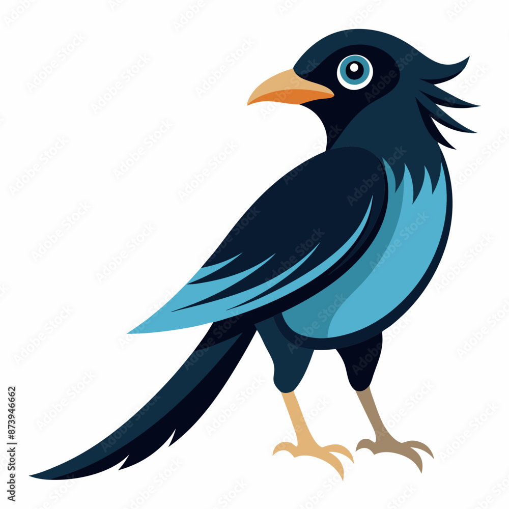 Obraz premium Drogo vector illustration on white background