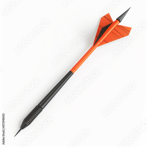 dart arrow isolated on whit...