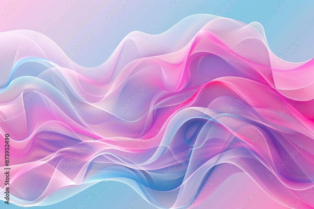 This is a three-dimensional rendering of light brown twisted shapes This is a three-dimensional rendering of light brown twisted shapes