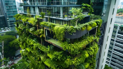 Lush Rooftop Gardens and Ve...