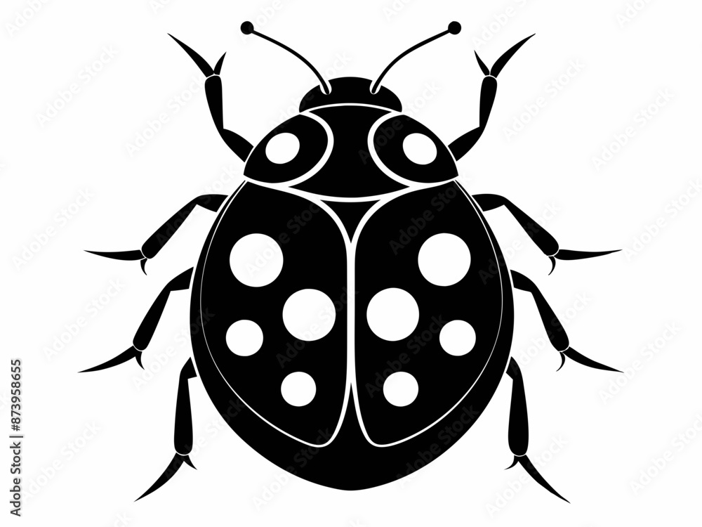 ladybug icon, ladybug silhouette vector illustration
ladybug icon, ladybug silhouette vector illustration