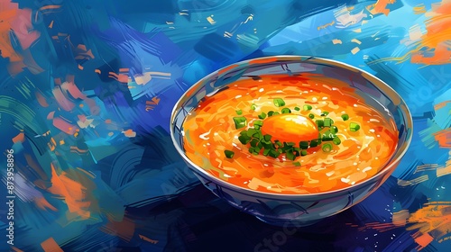  a delicious egg drop soup