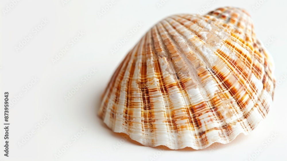 Sea Shell on a White Background Sea Shell on a White Background