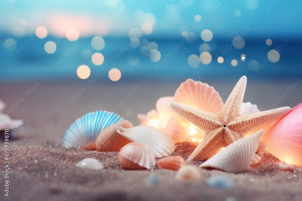 Sandy beach seashell outdoors nature. Sandy beach seashell outdoors nature.