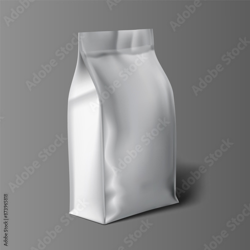 Big Foil Paper Coffee Bag Package Mock Up