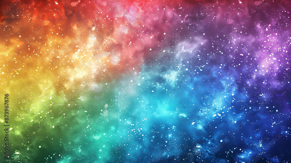 Naklejka premium rainbow background