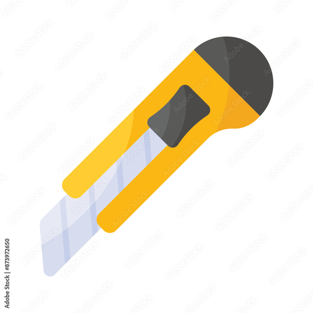 Amazing icon of paper cutter, cutting tool vector in modern design style Amazing icon of paper cutter, cutting tool vector in modern design style