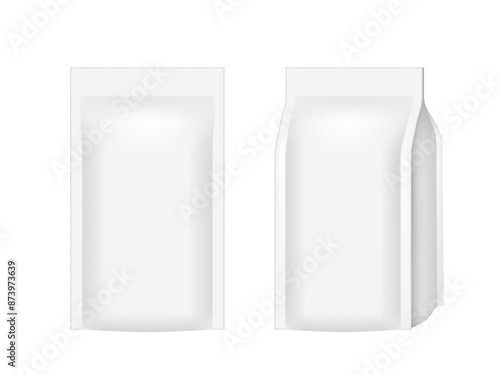 Big Foil Paper Coffee Bag Package Mock Up