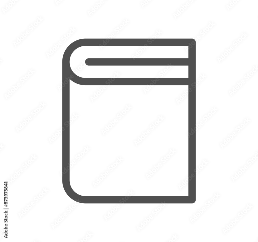 Book and learning icon outline and linear vector.
Book and learning icon outline and linear vector.