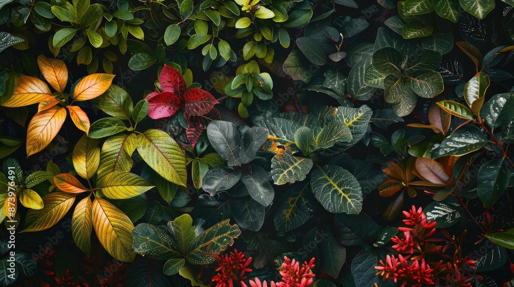 Variation in foliage Variation in foliage