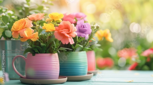 Wallpaper Mural LGBTQ-friendly gardening tools promoting green living, LGBTQ, visualizing acceptance and nurturing Torontodigital.ca