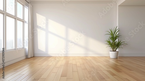 Wallpaper Mural empty room with walls Torontodigital.ca