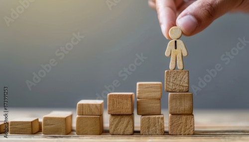 Fototapeta Naklejka Na Ścianę i Meble -  Efficient recruitment process for sustainable business success in human resource management