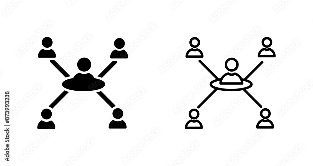 Team Work Vector Icon Team Work Vector Icon