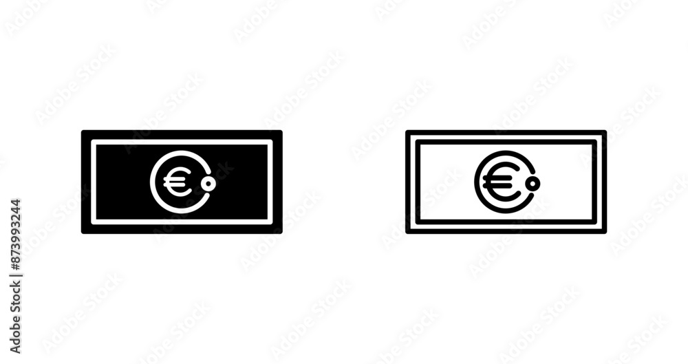 Euro Vector Icon Euro Vector Icon